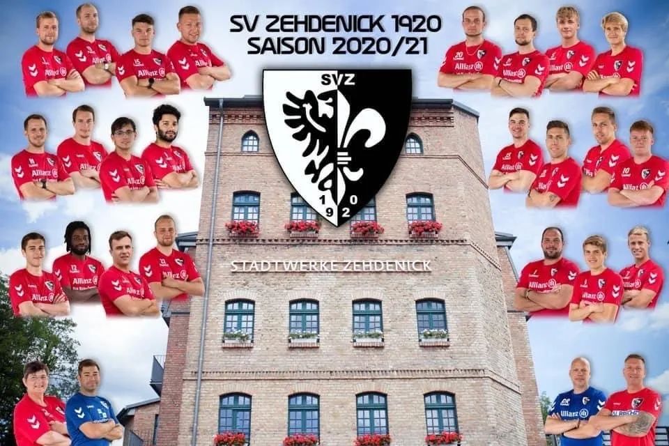 Neues Gruppenfoto vom SV Zehdenick